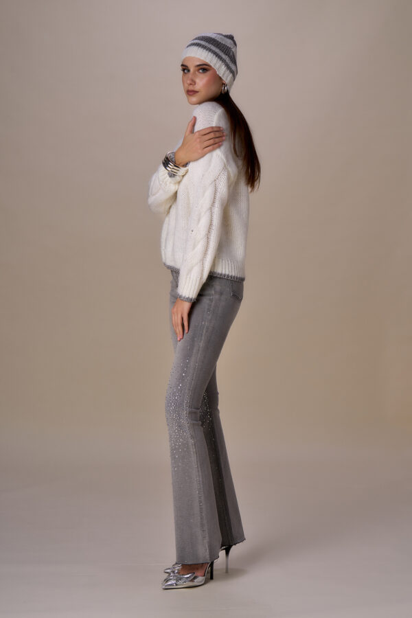 Maglia V lurex