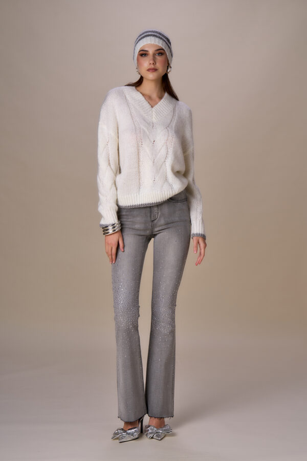 Maglia V lurex - immagine 3