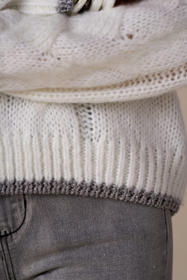 Maglia V lurex - immagine 6