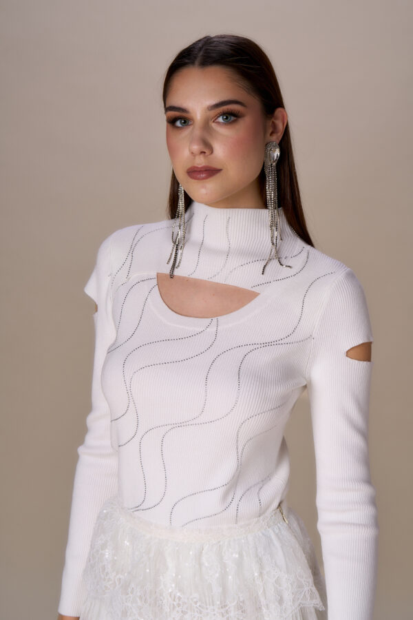 Maglia onde diamanti - immagine 7