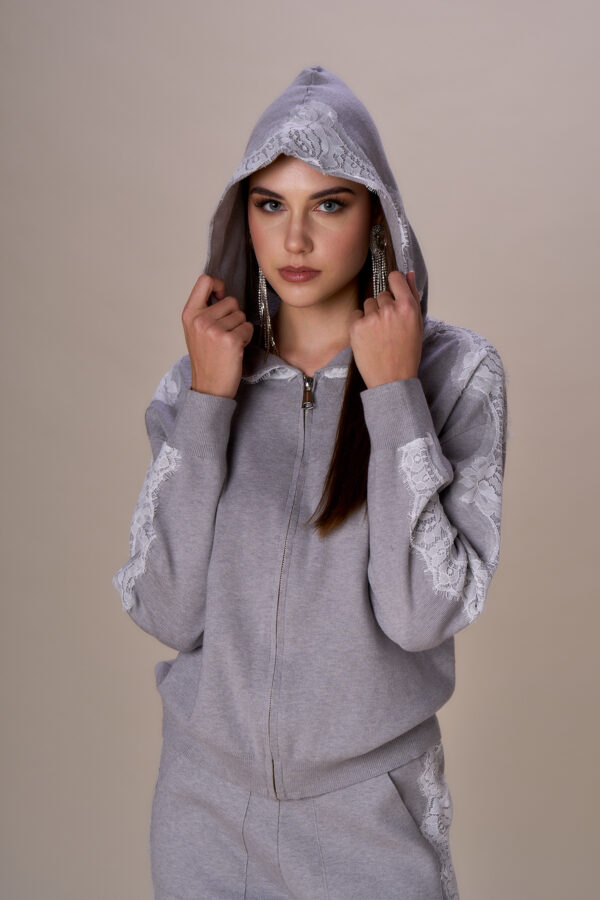 Top gym maglia con pizzo - immagine 3