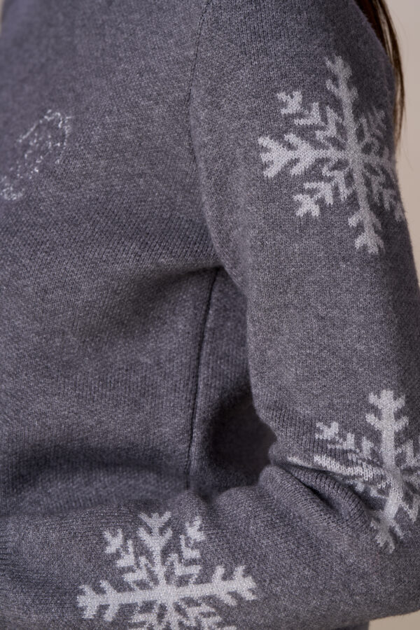 Maglione Snowsecret fiocchi maniche - immagine 3