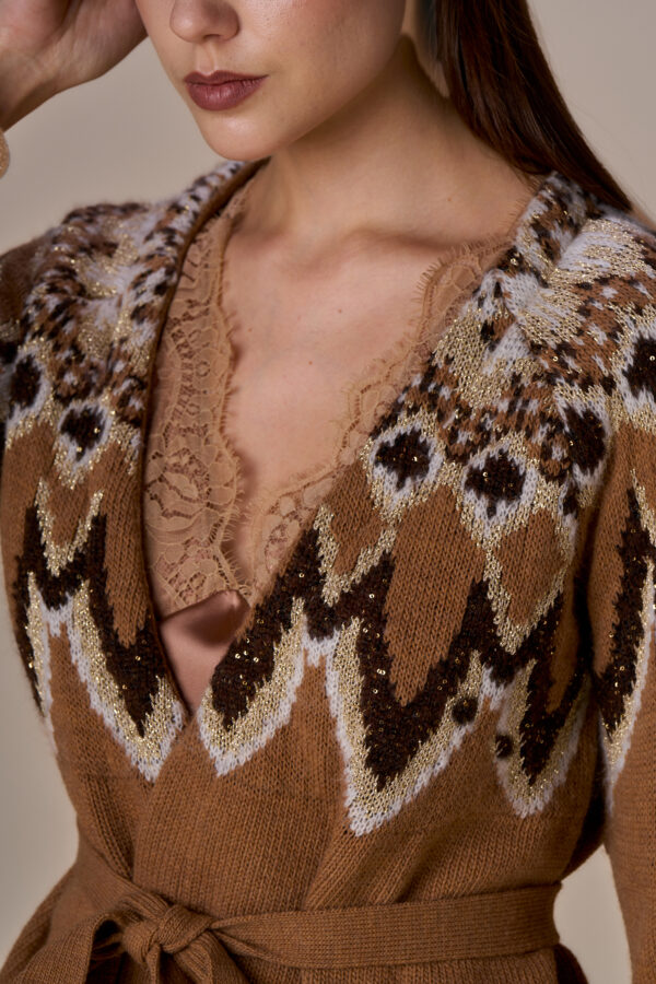 Maxi cardigan norvegese - immagine 6