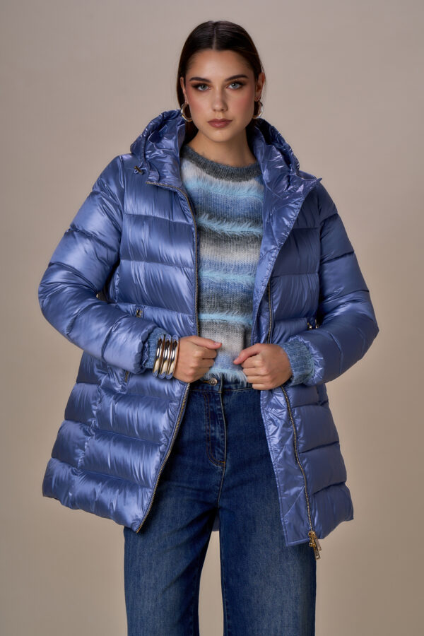 " Iconic long down jacket" - Image 3
