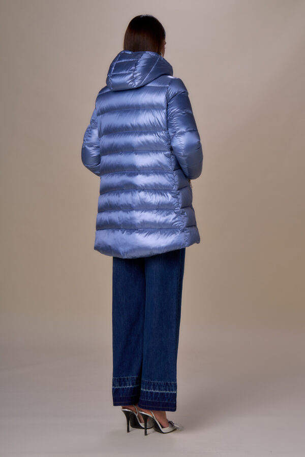 " Iconic long down jacket" - Image 4