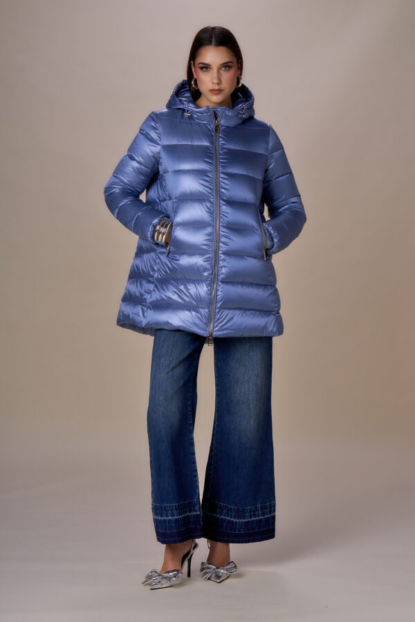 " Iconic long down jacket" - Image 7