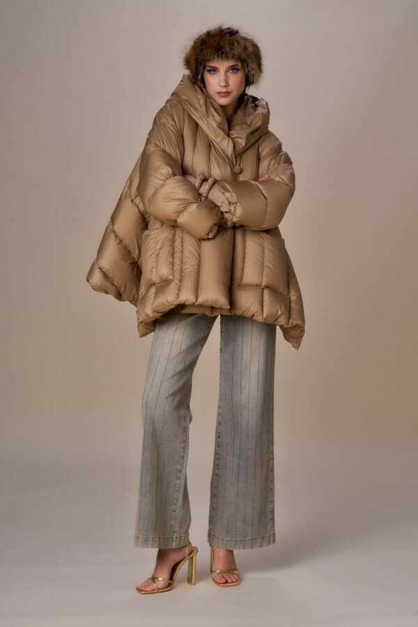 Sakura short down jacket