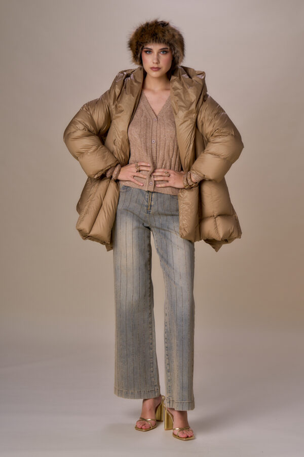 Sakura short down jacket - Image 5
