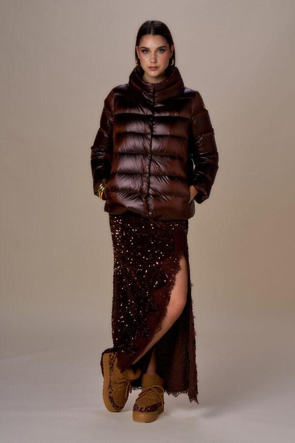 Iconic cape down jacket - Image 4