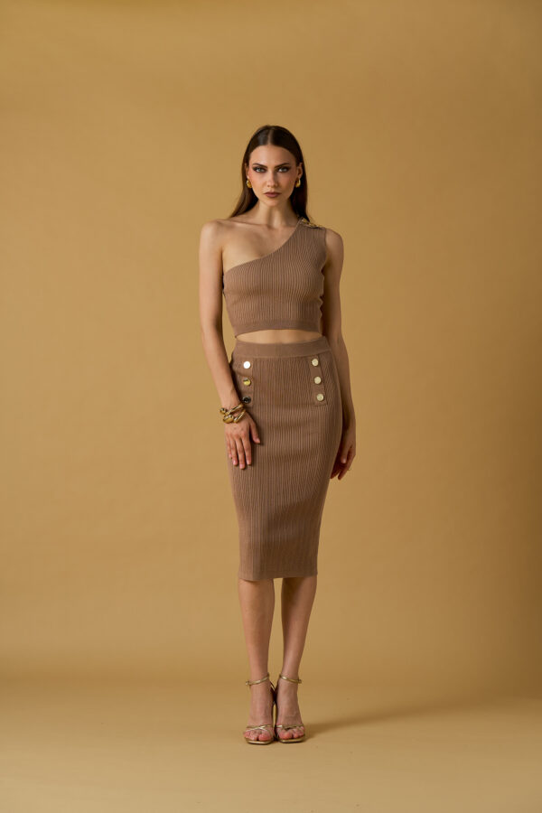 Gonna maglia e bottoni Nosecrets