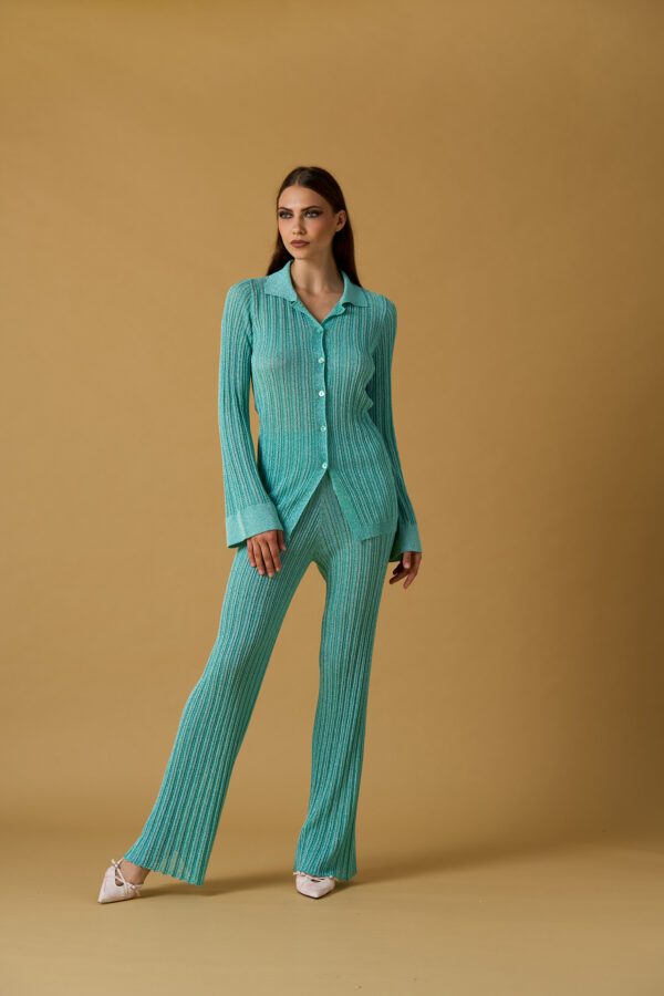 Pantalone lungo lurex