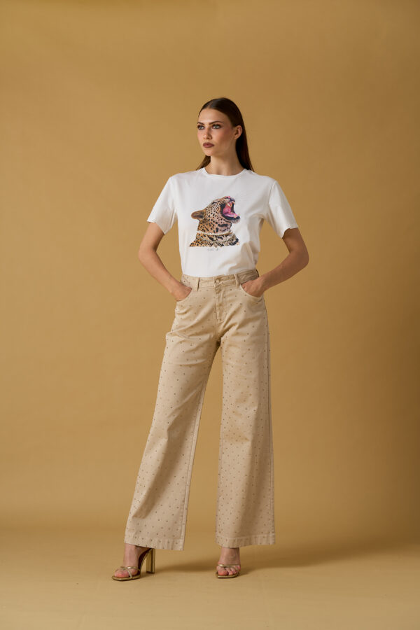 T-shirt leopardo roar