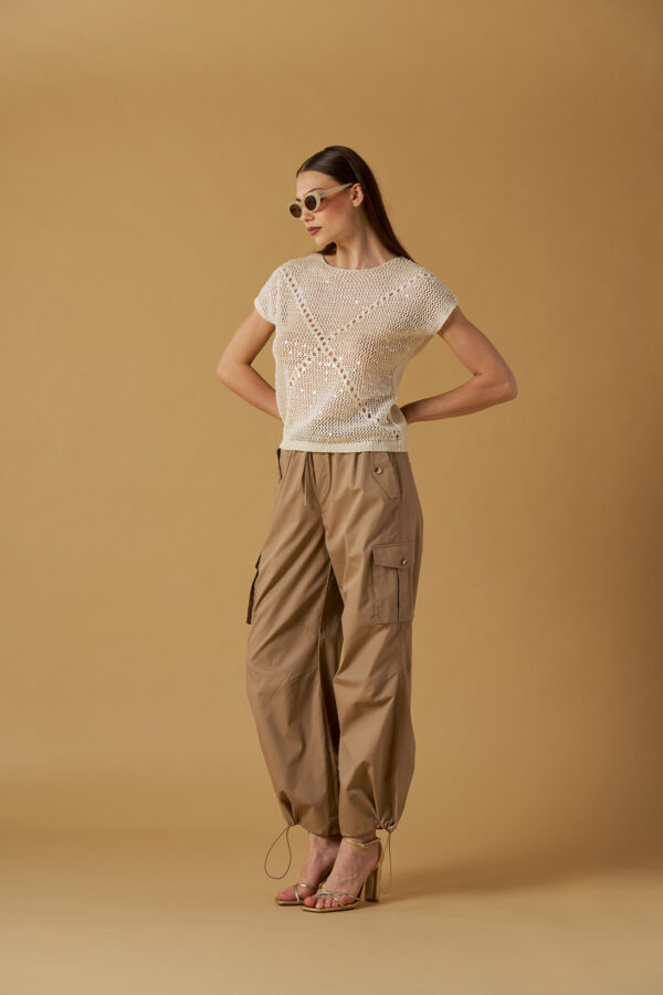 Maglia traforata luxury