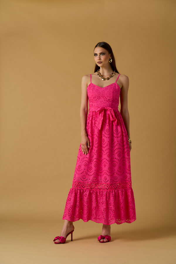 Sangallo Dress with Straps