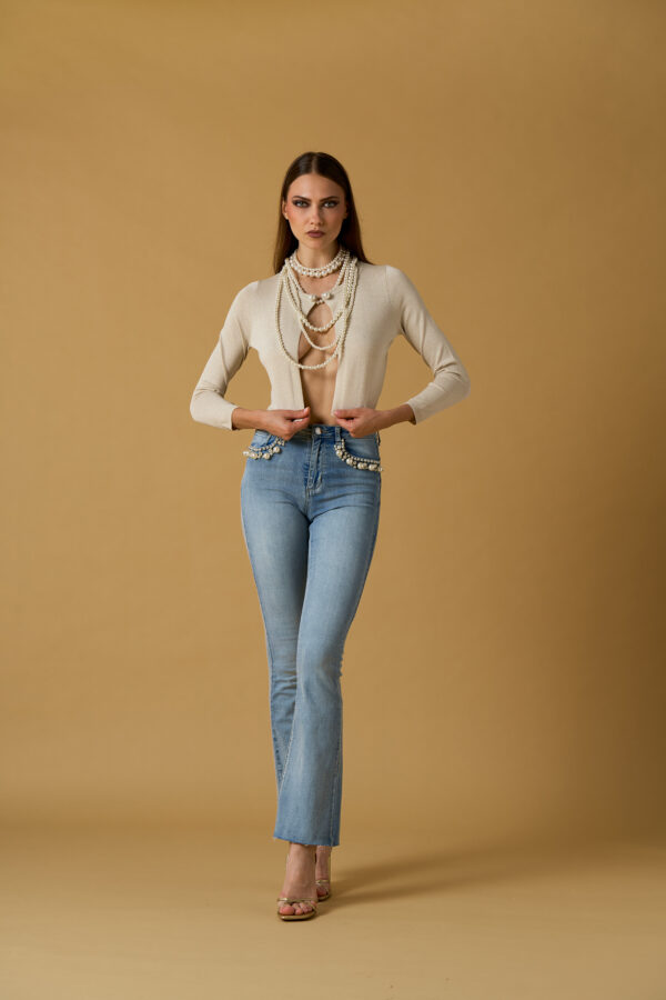 Iconic Micro Lurex Cardigan