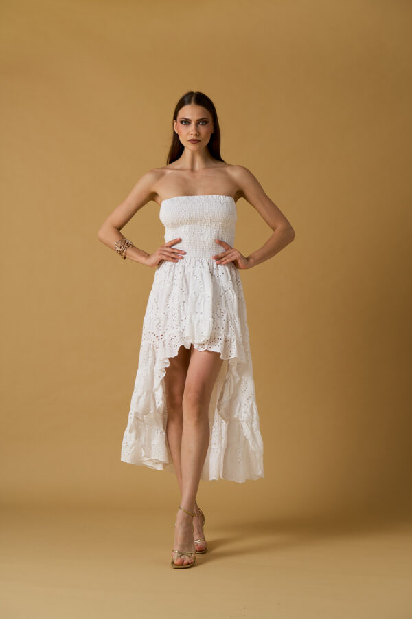 Sangallo Dress with Train