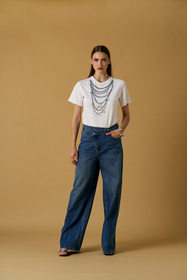 Piercing Necklace T-Shirt