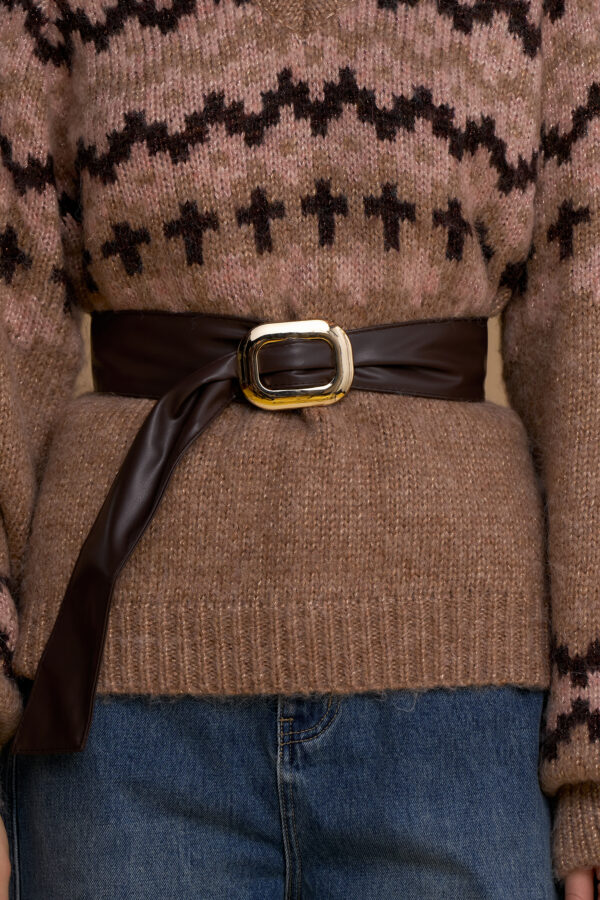 Ring buckle belt