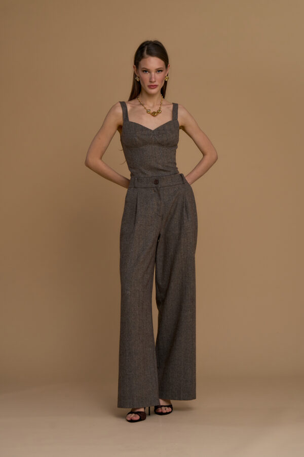Top spigato lurex