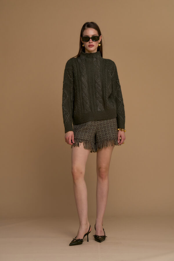 Luxury turtleneck sweater