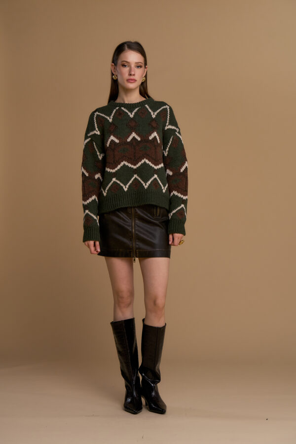 Nordic crewneck sweater