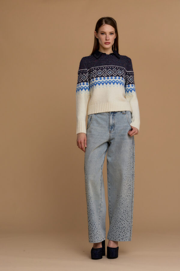 Nordic crewneck sweater